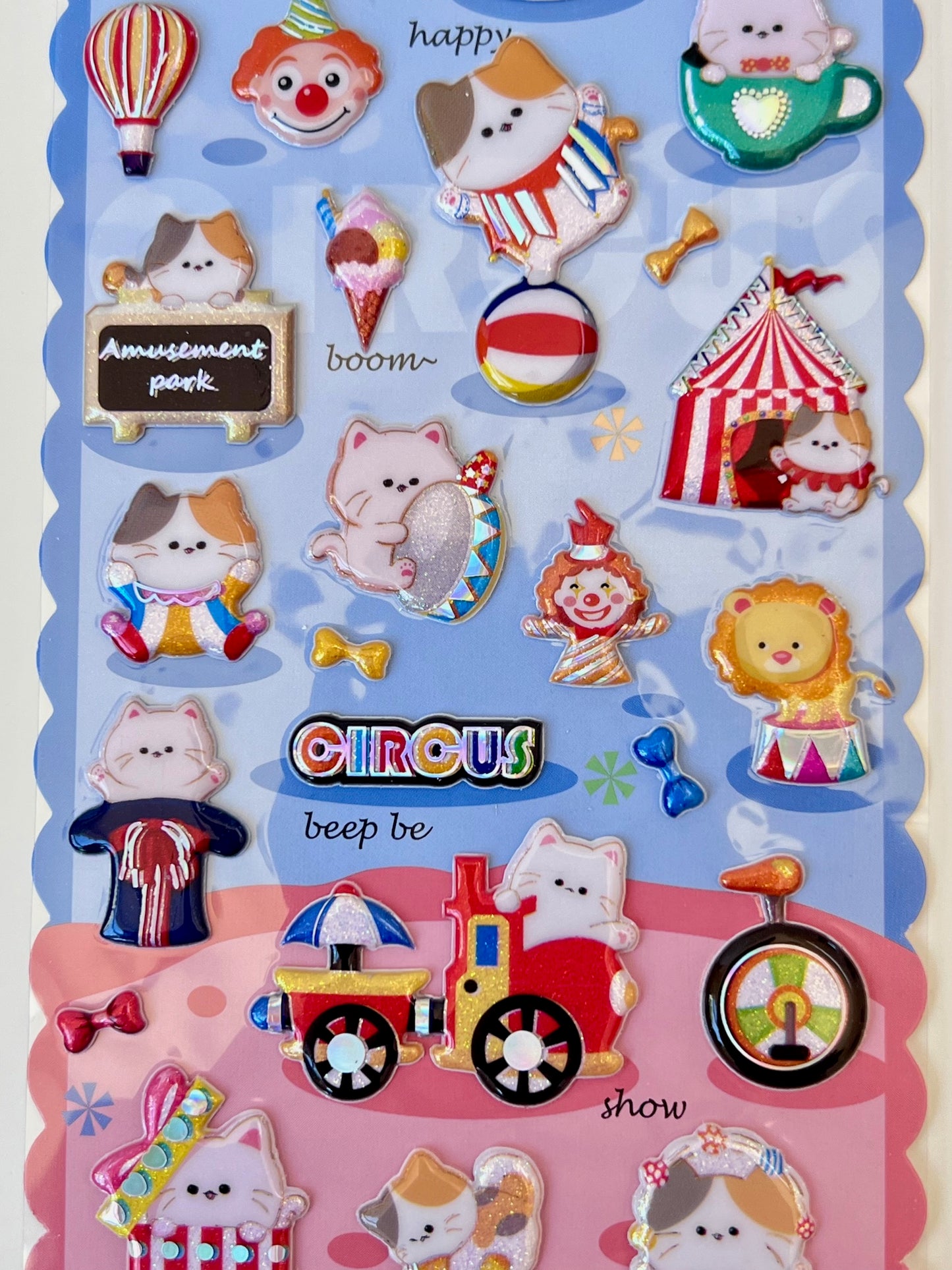 11020 Teenie Animals Assorted Stickers-12
