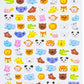 11040 Zoo Animals Puffy Stickers-10