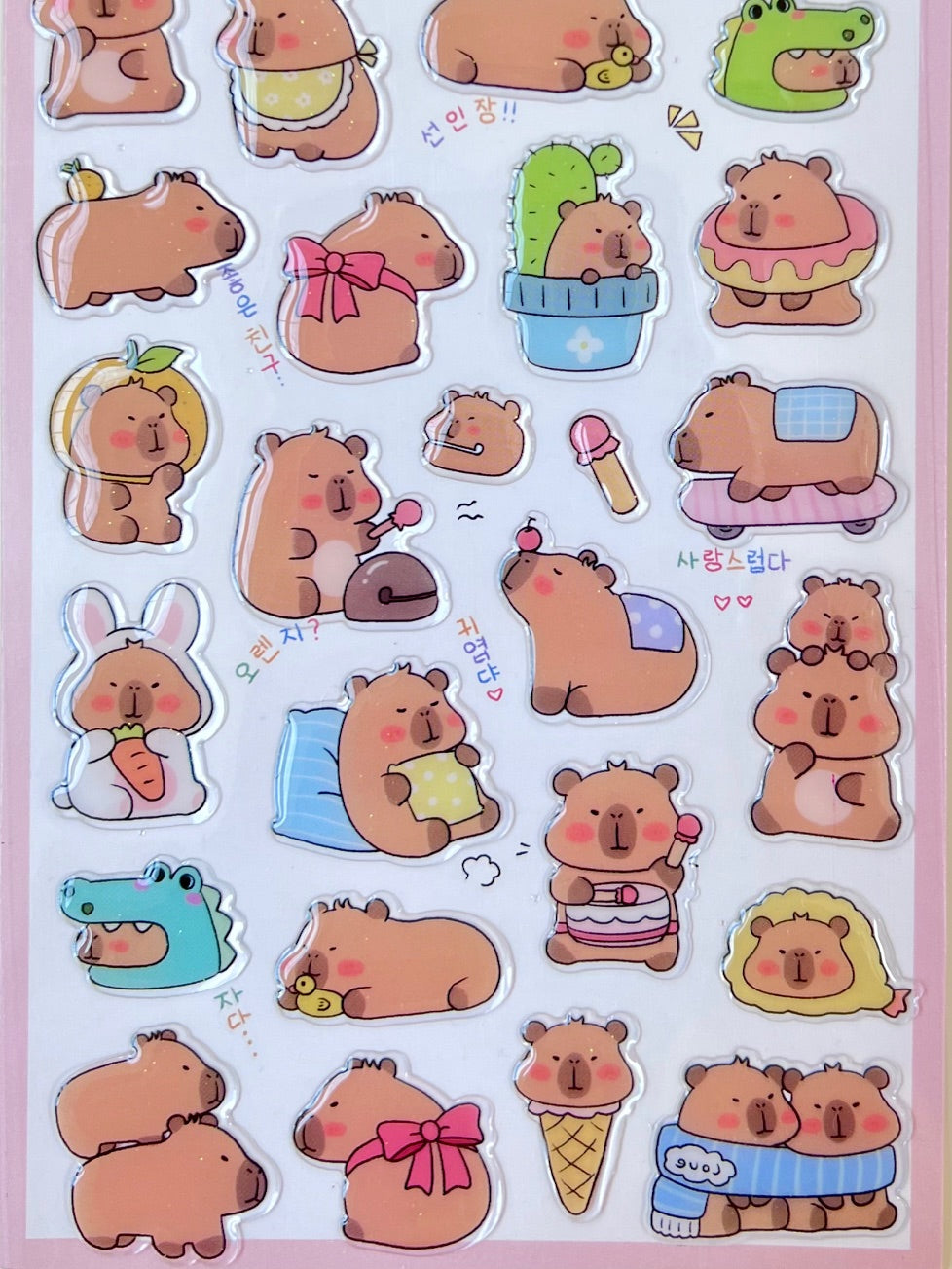 11046 Capybara Vol.1 Stickers-10