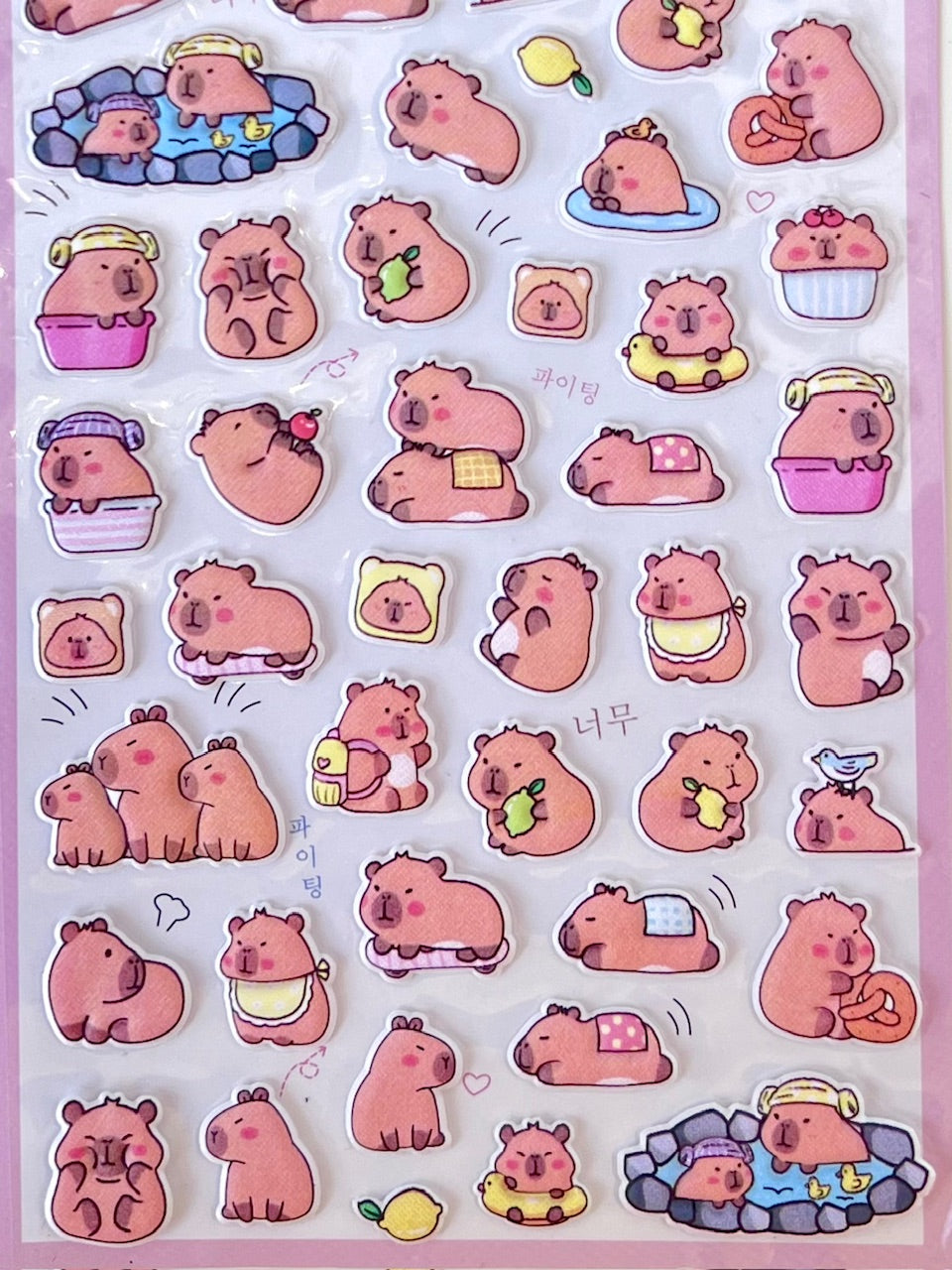 11051 Capybara Vol.6 Stickers-10