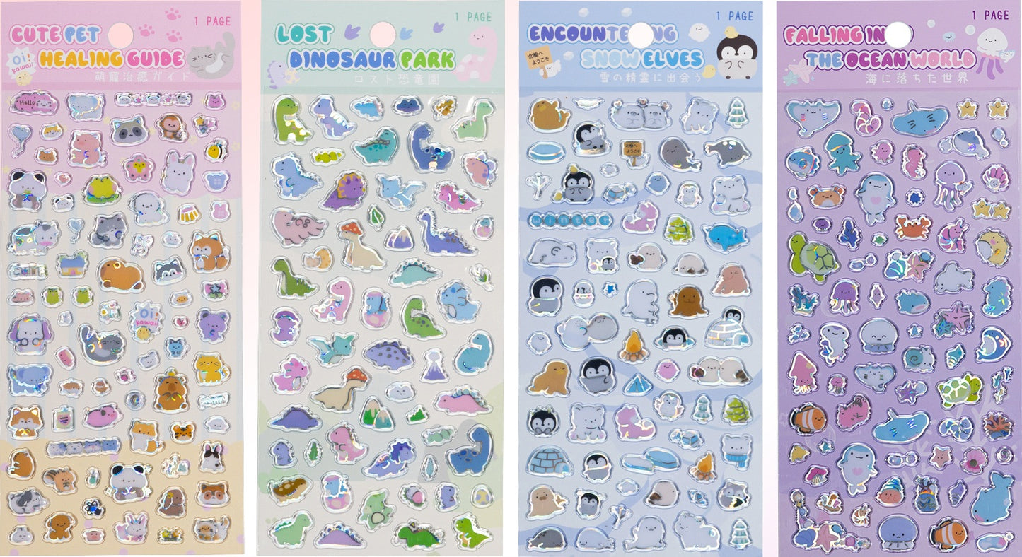 11077 Laser Glass Stickers-12