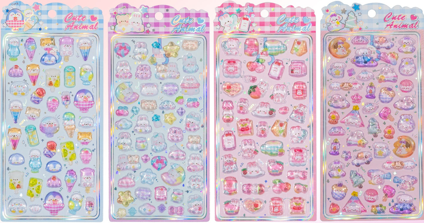 11084 3D Jewel Phone Stickers-12