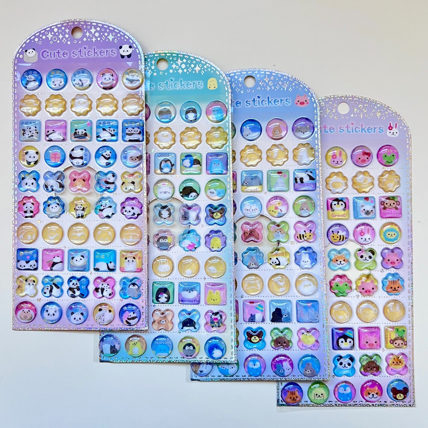 11087 3D Reward Jewel Phone Stickers-12
