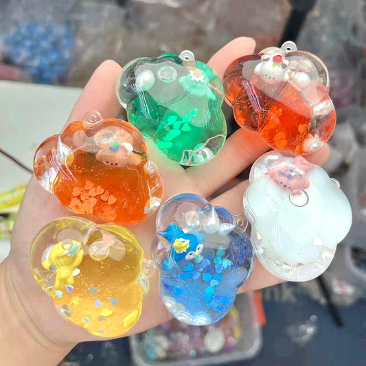 X 12120 ANIMAL CLOUD FLOATY KEY CHARM-DISCONTINUED