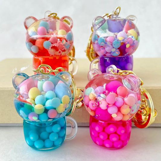 X 12130 BEAR BOBA FLOATY KEY CHARM-DISCONTINUED