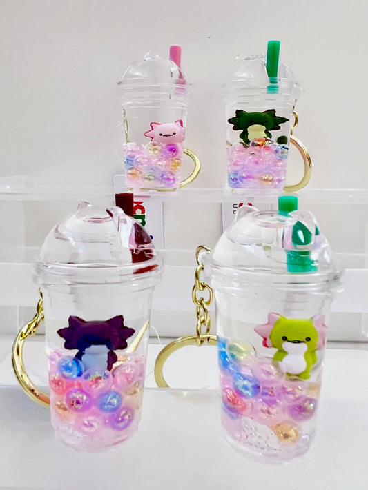 12157 AXOLOTL BOBA FLOATY FIGURINE KEY CHARM-12