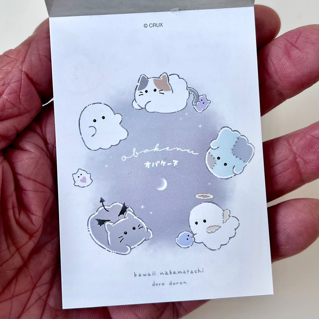 121763 Obake-nu Tsuki Mini Notepad-10
