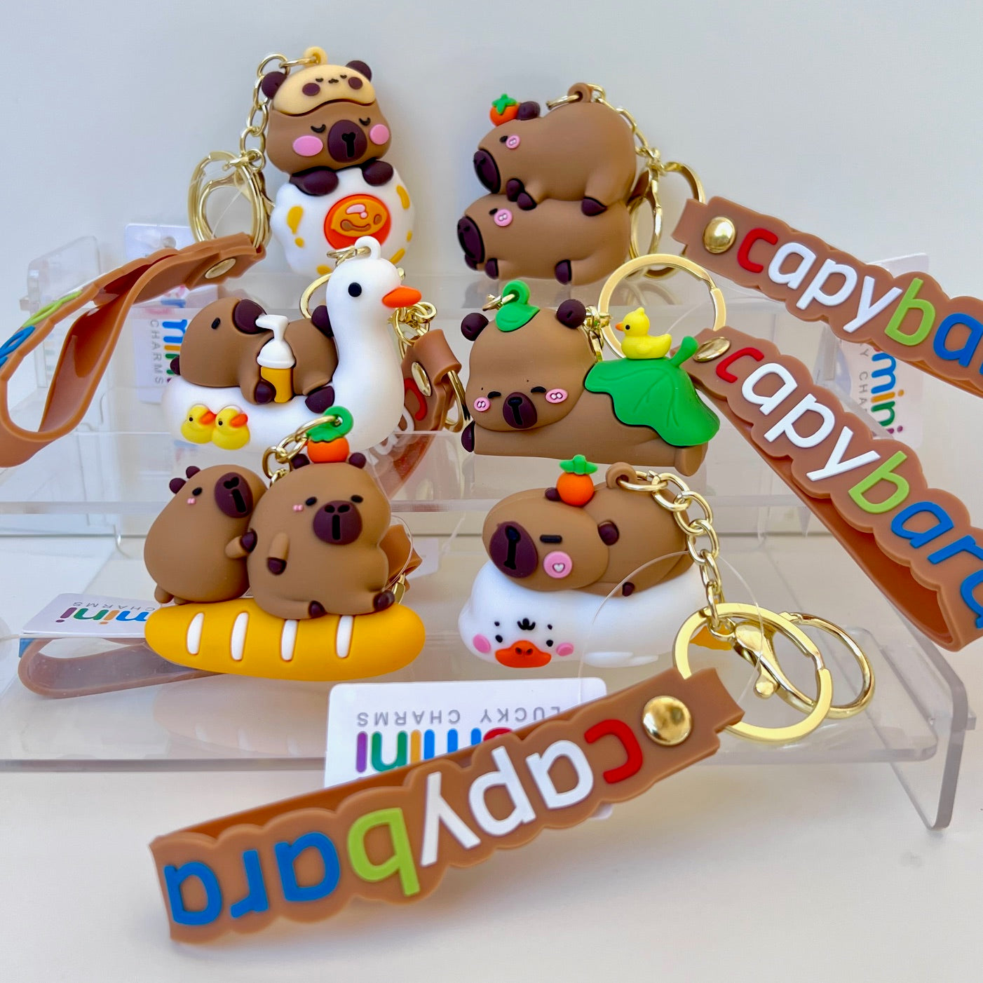 12186 Capybara Life Key Charm-12