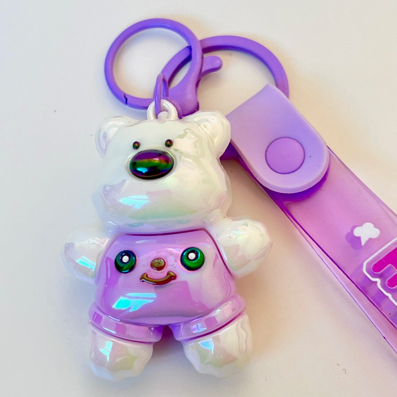 12206 Cute BearKey Charm-12