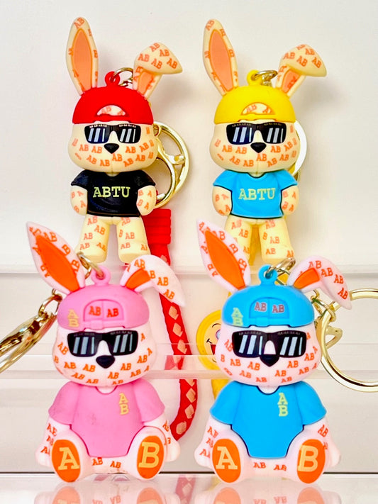 12212 Cool Rabbit Key Charm-12