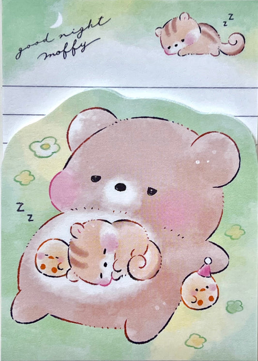 218469 Sleepy Bear Chipmunk Onakane Mini Notepad-10