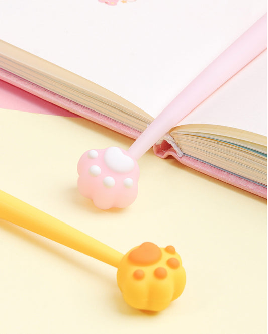 22567 CAT PAWS WIGGLE GEL PEN-24