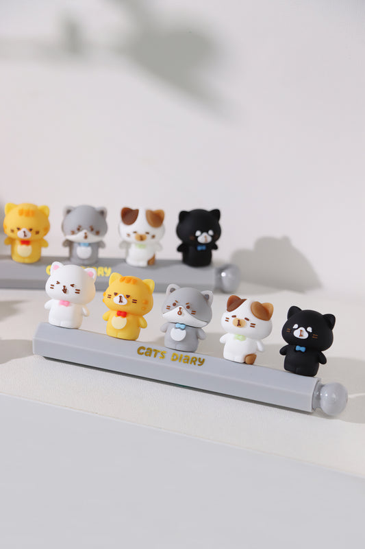 X 22638 CAT DIARY GEL PEN-DISCONTINUED