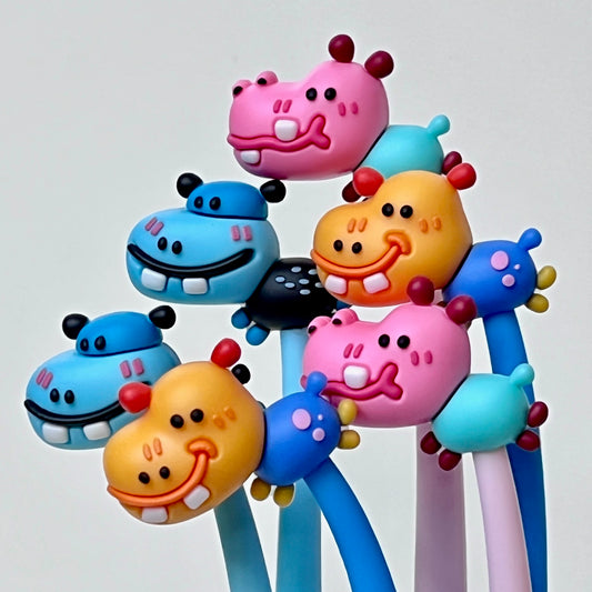 22677 HIPPO WIGGLE GEL PEN-36