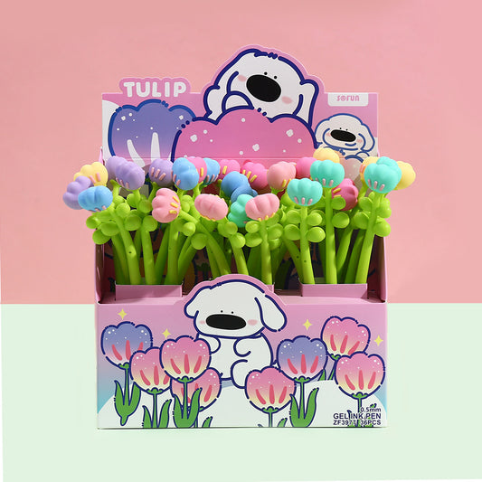22678 TULIP WIGGLE GEL PEN-36
