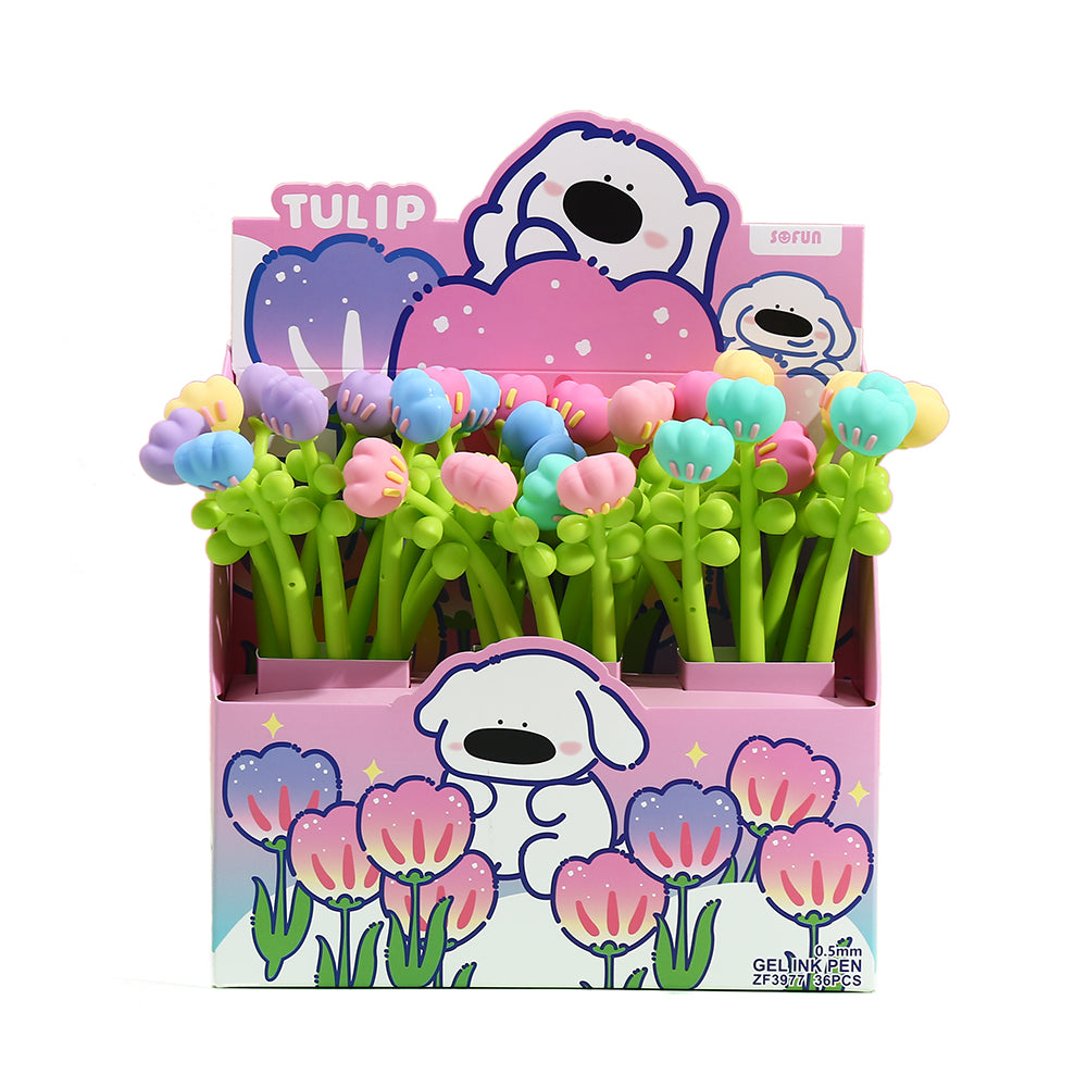 22678 TULIP WIGGLE GEL PEN-36