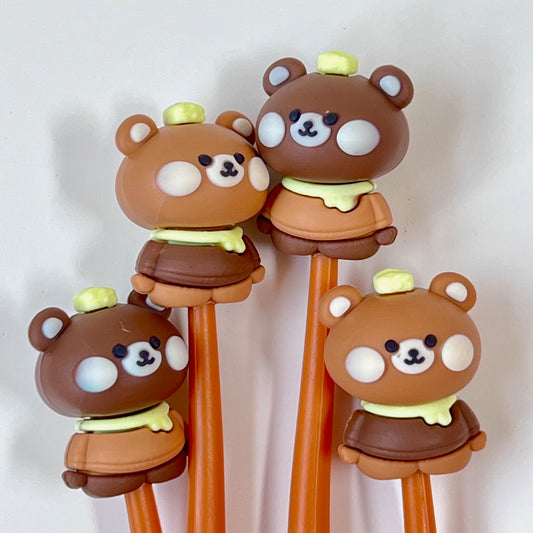 22699 Cheese Bear Wiggle Gel Pen-48
