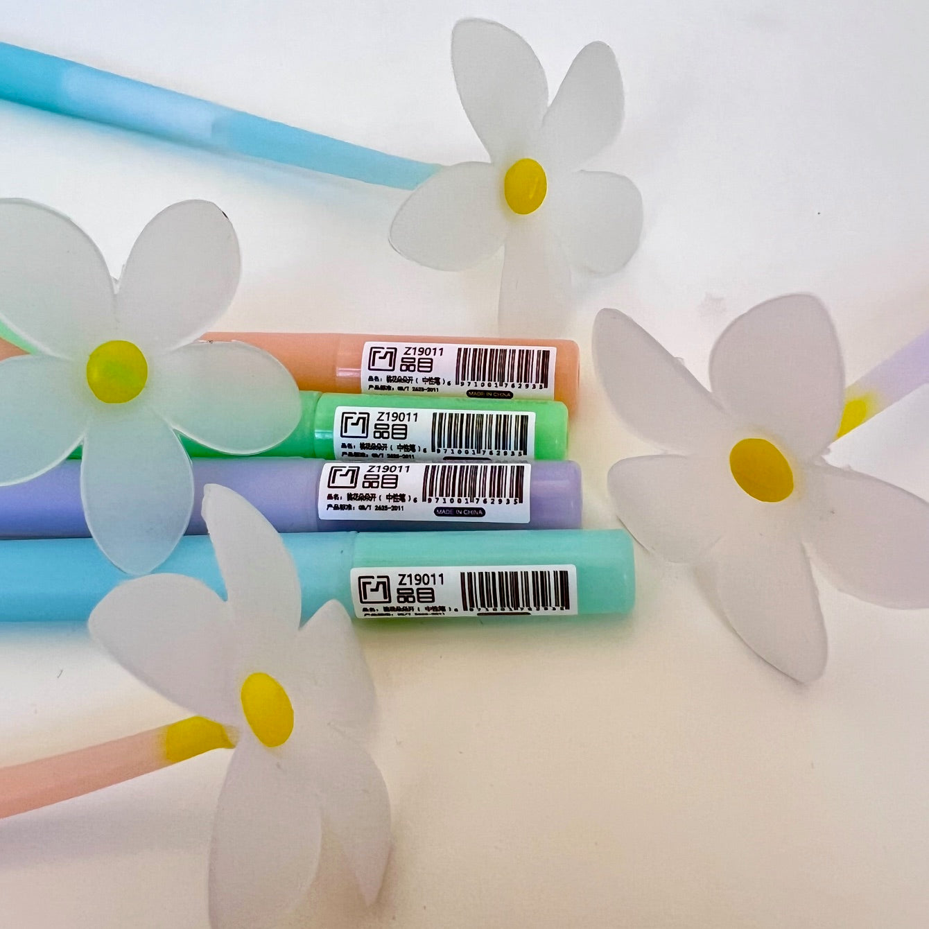 22705 Flower Wiggle Gel Pen-48