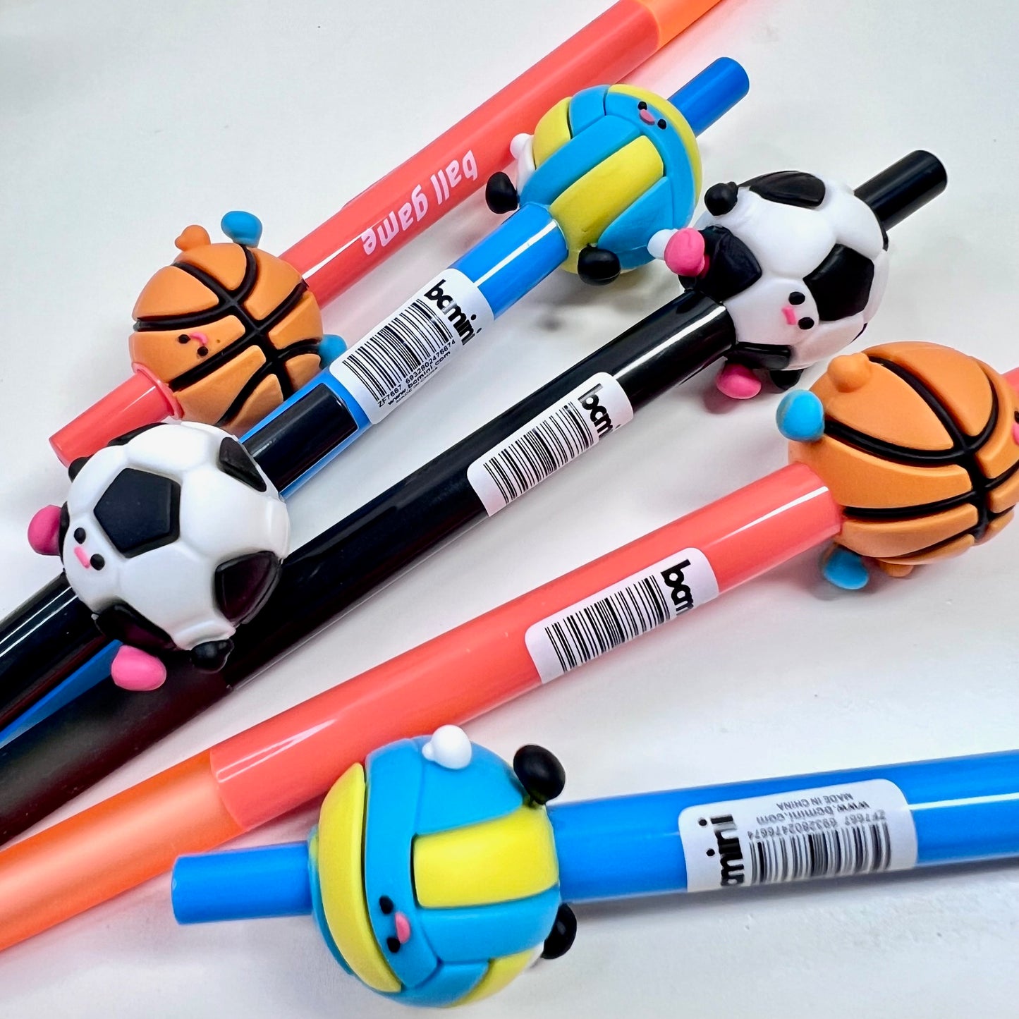22721 Sports Ball Game Retractable Gel Pen-36