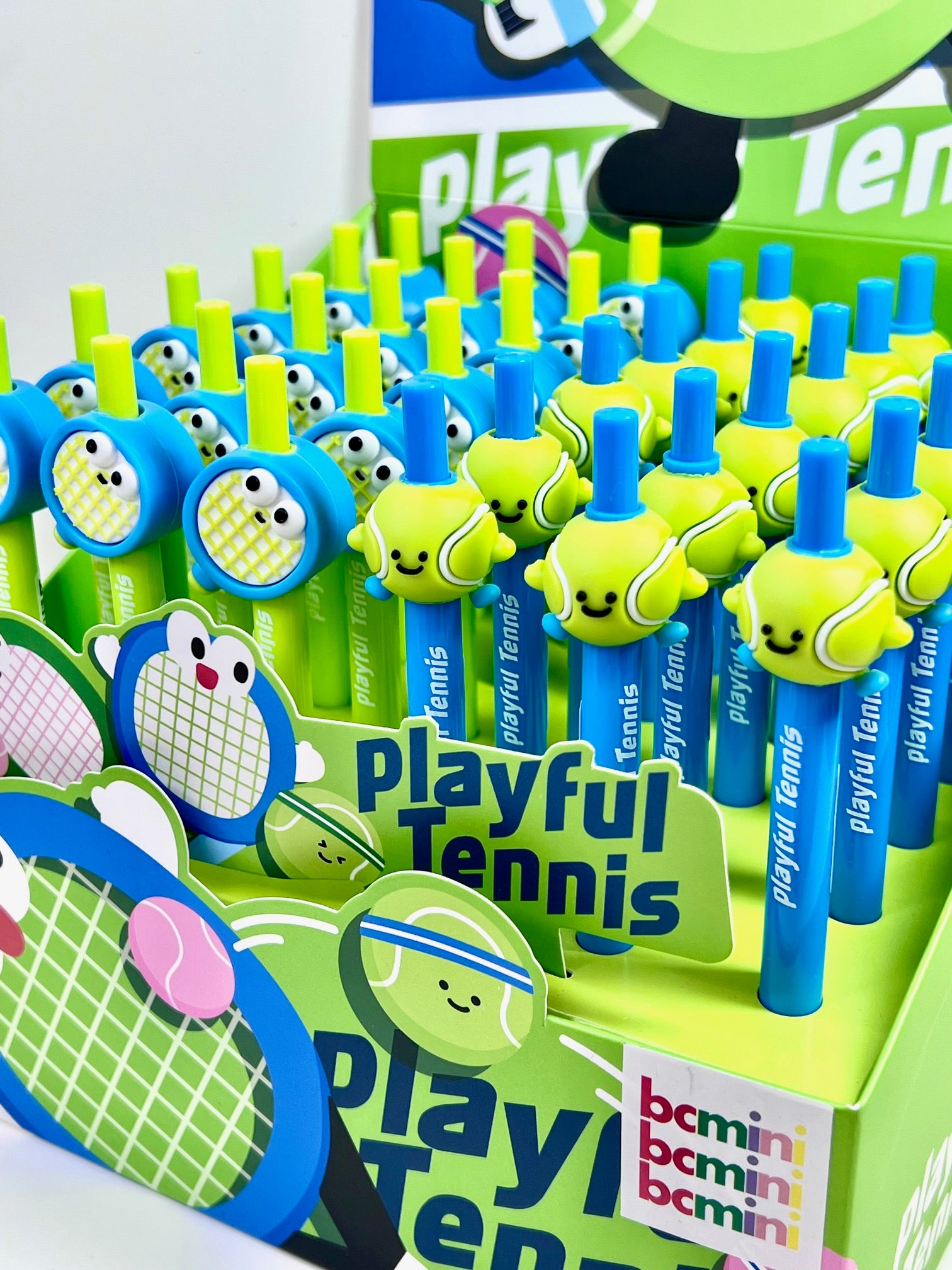 22722 Tennis Retractable Gel Pen-36 – BCmini