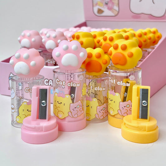 33302 CAT PAW PENCIL SHARPENER-24