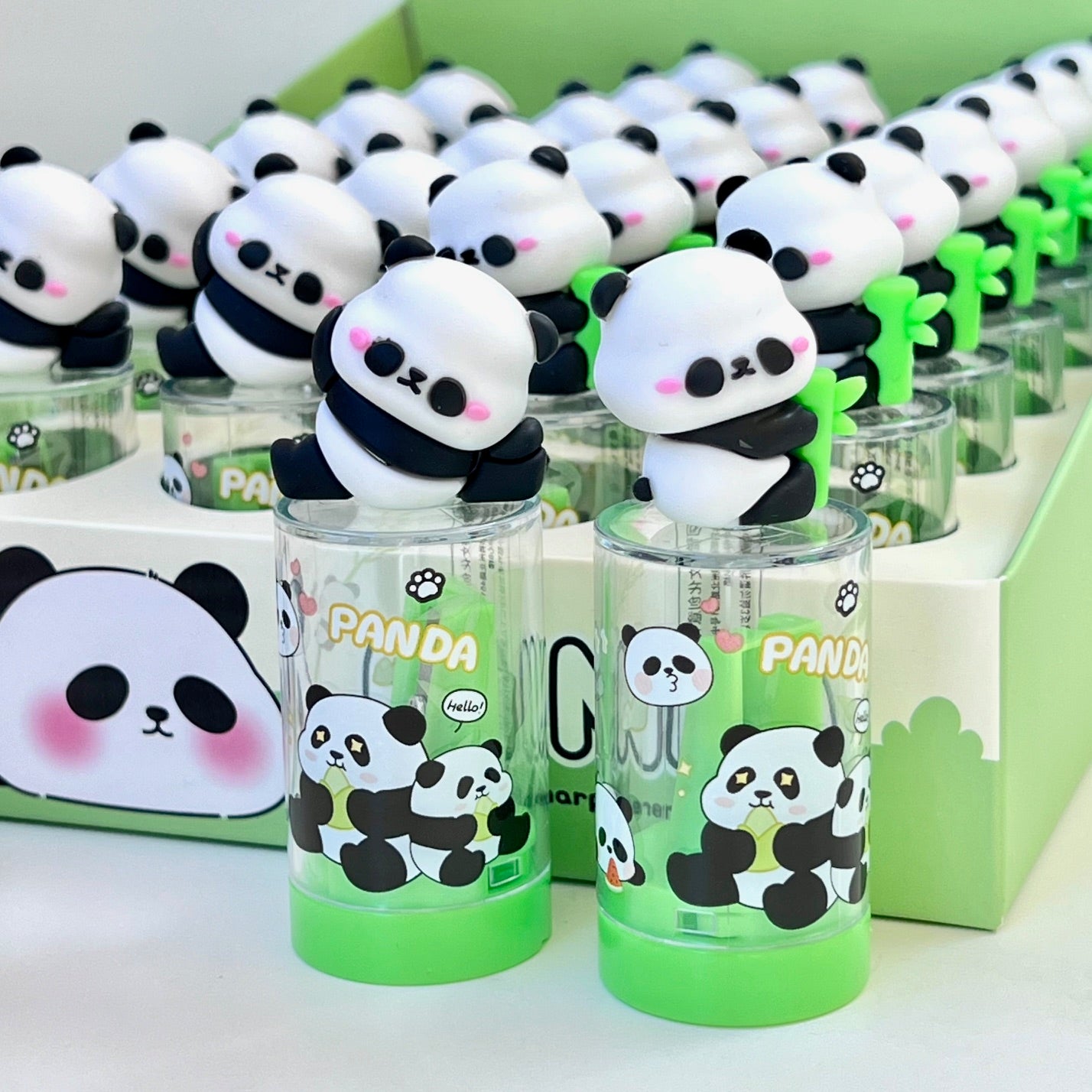 33307 PANDA PENCIL SHARPENER-24 – BCmini