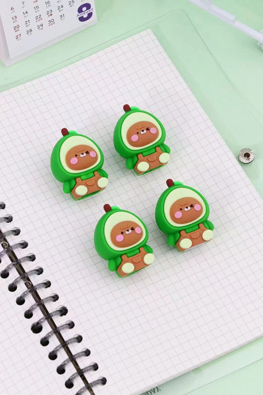 X 33308 AVOCADO PENCIL SHARPENER-DISCONTINUED