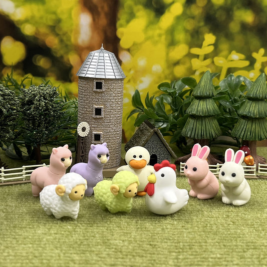 38284 CHICKEN AND FRIENDS ERASERS-60