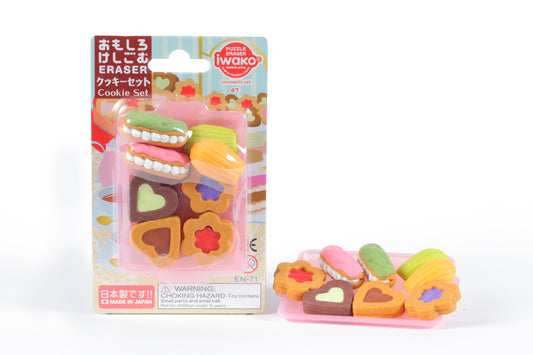 383741 COOKIES ERASER CARD-SINGLE