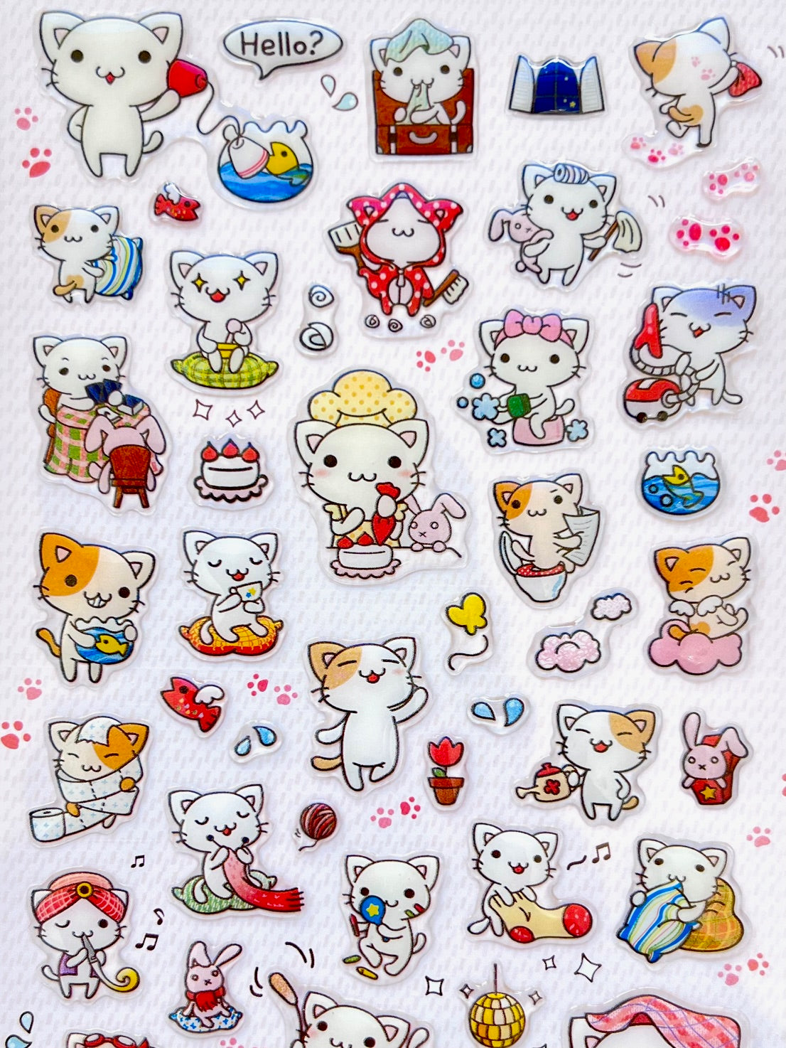 40375 Little Cat Gel Sticker-12