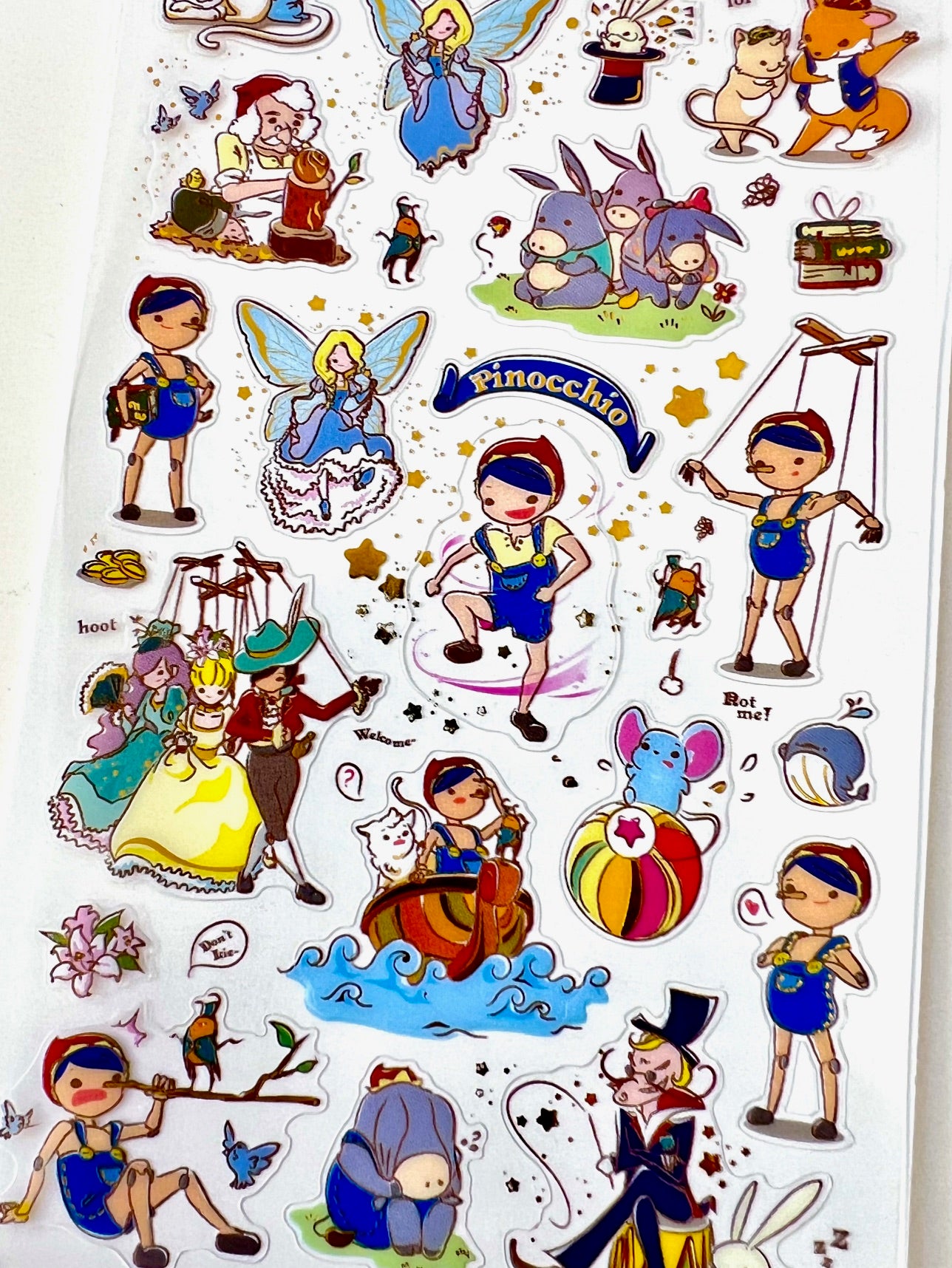 40719 Pinocchio Fairy Tale Sticker-12