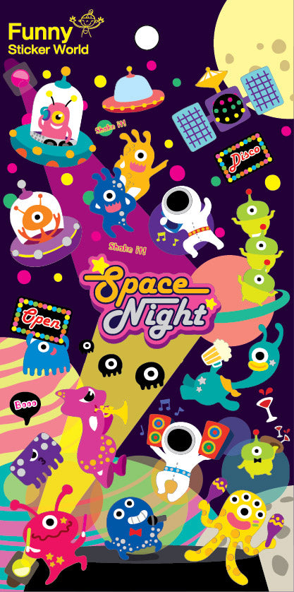 42959 Alien Space Night Sticker-12