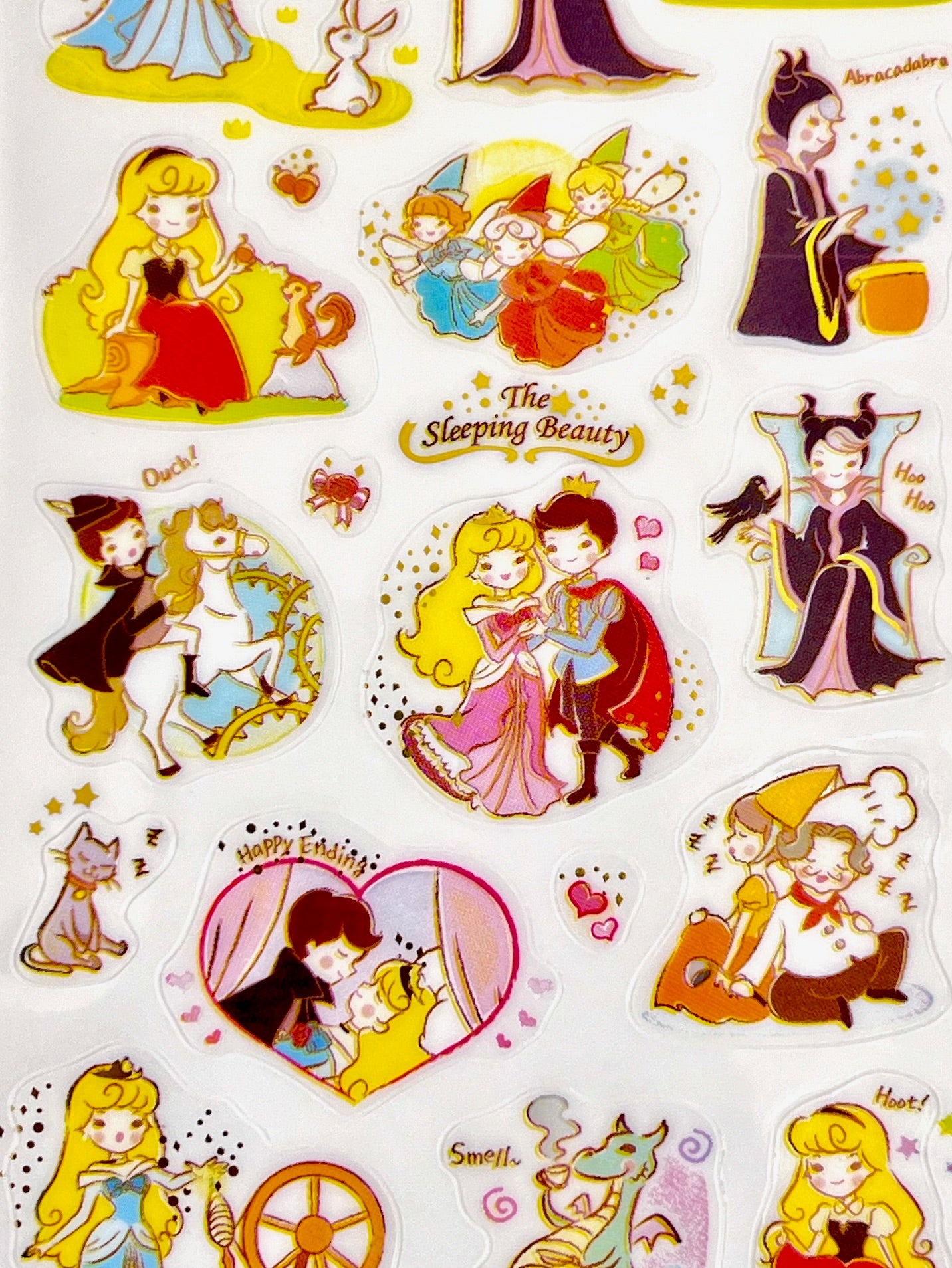 43420 The Sleeping Princess Fairy Tale Sticker-12
