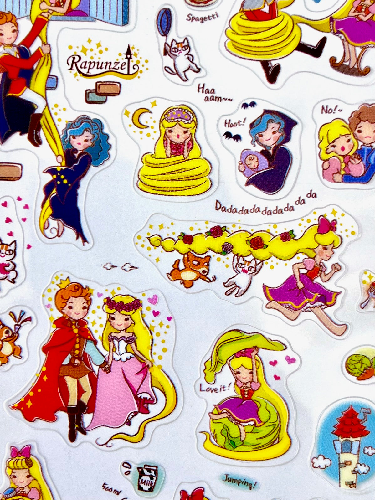 43437 Rapunzel Fairy Tale Sticker-12