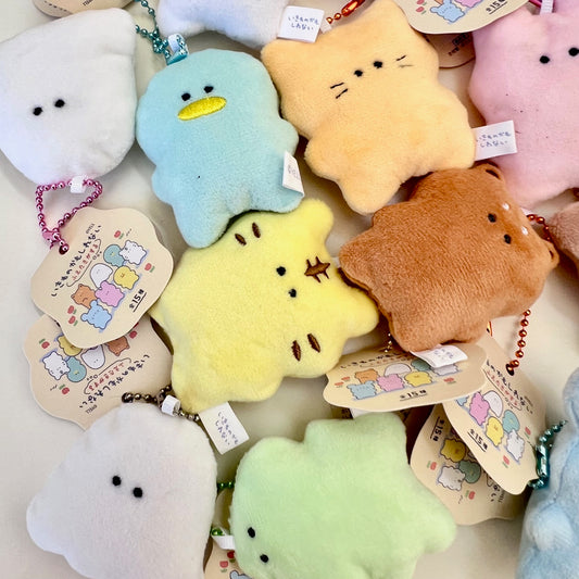 X 63498 ANIMAL PLUSH CHARMS-DISCONTINUED