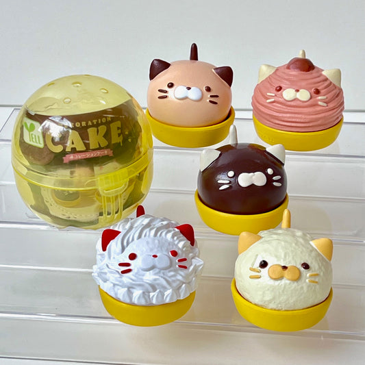 X 70430 Cat Nekoration Cake Capsule-DISCONTINUED