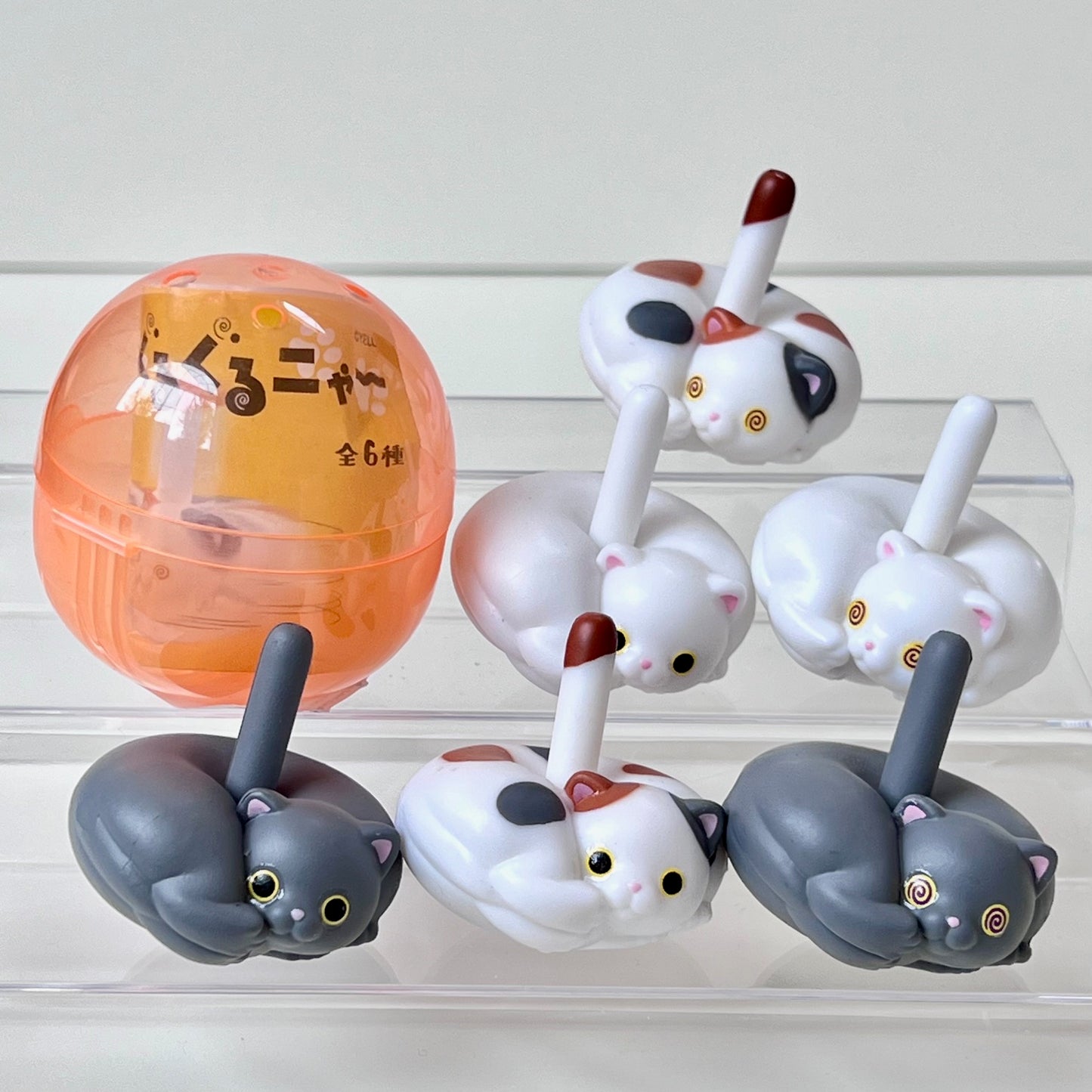 X 70436 Cat Spinning Top Capsule-DISCONTINUED