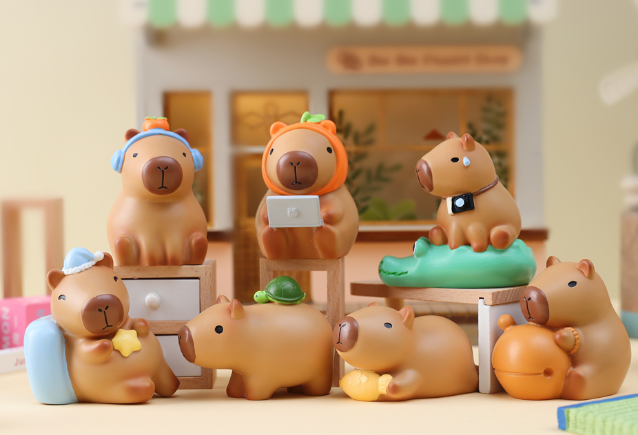 71014 CAPYBARA VOL.2 FIGURINE BLIND BOX-6 – BCmini 71014 CAPYBARA VOL.2 FIGURINE BLIND BOX-6 – BCmini