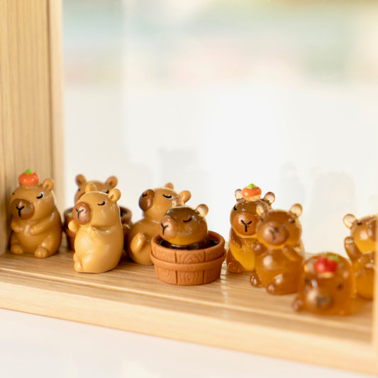 X 71044 CAPYBARA GLOW IN THE DARK FIGURINE BLIND BOX-DISCONTINUED