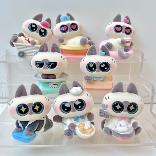 71220 BIG EYED CAT FIGURINE BLIND BOX-8