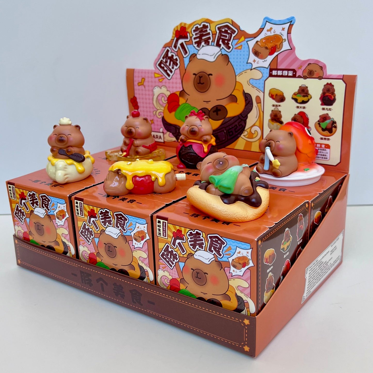 X 71261 Capybara Food Court Blind Box-DISCONTINUED