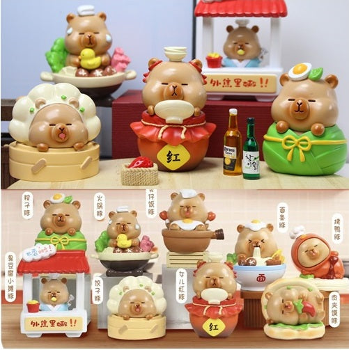 71262 Capybara Night Market Blind Box-8