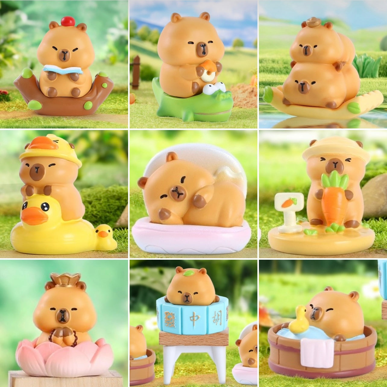 71281 Capybara Forest Blind Box-8 – BCmini