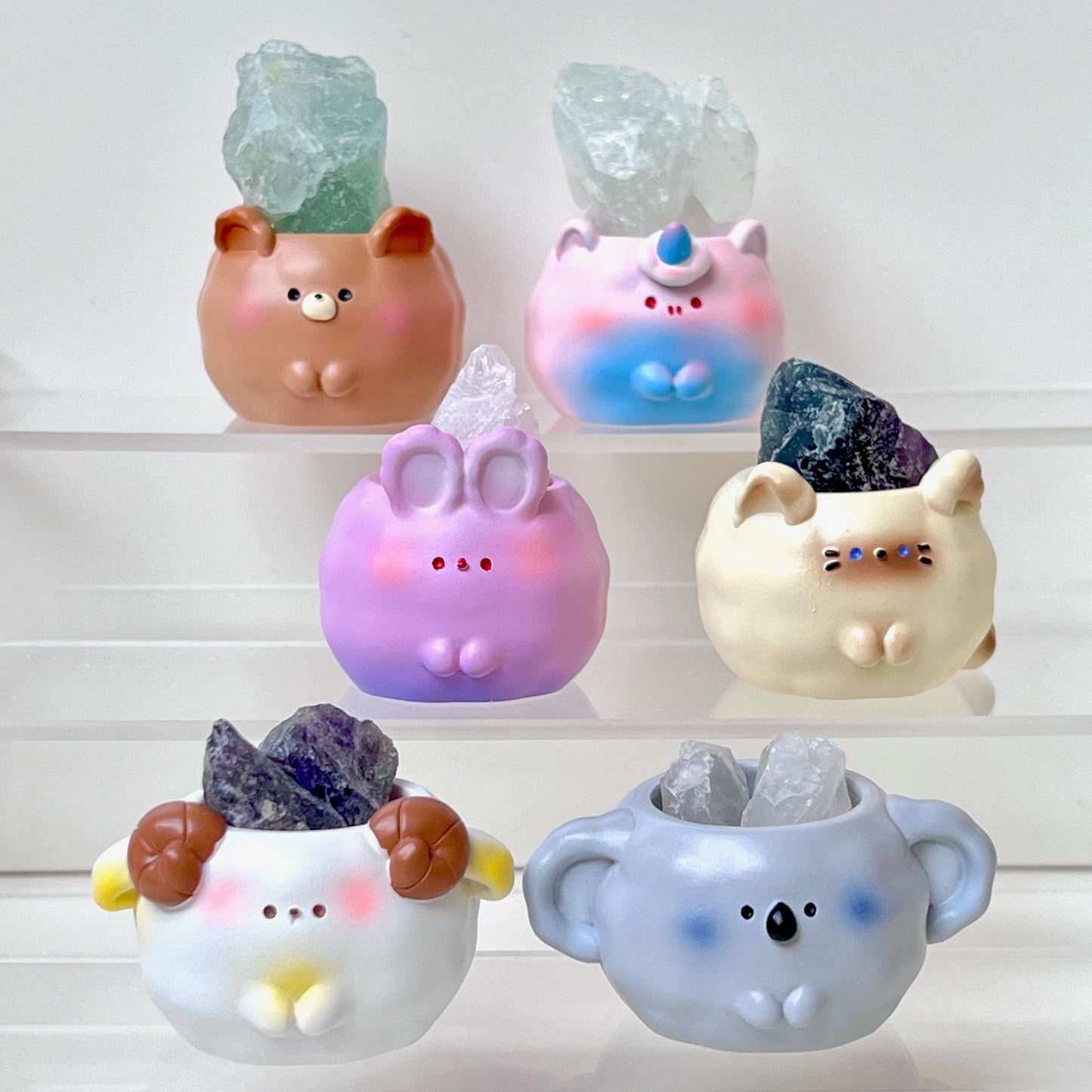 71312 Round Animal Crystal Blind Box-6