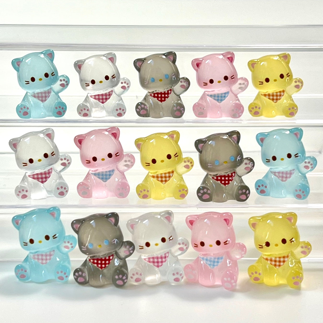 71923 Cat Glow In The Dark Miniature Figurines-60