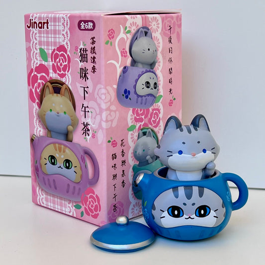 73158 Afternoon Teapot Cats Blind Box-6