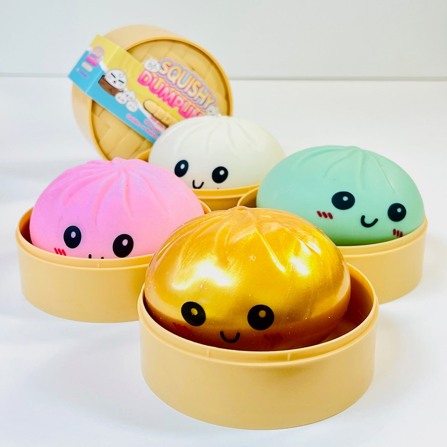83002 Dumpling Smiley Face Firm Squishy-12 – BCmini