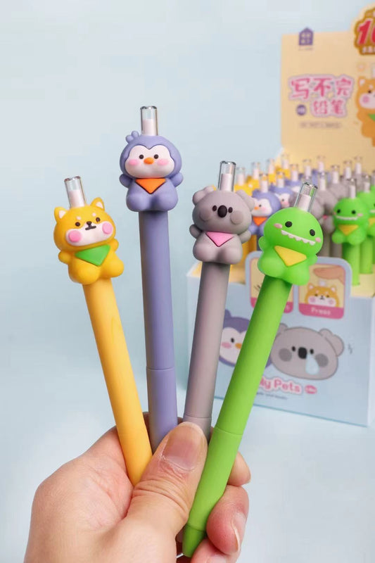 21803 ANIMALS RETRACTABLE PENCIL-24