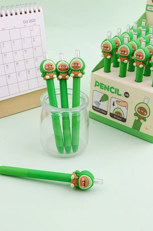 218082 AVOCADO ANIMAL RETRACTACTABLE PENCIL-9