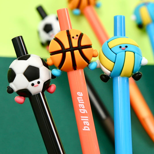 22721 Sports Ball Game Retractable Gel Pen-36